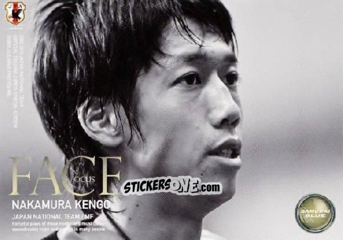 Figurina Kengo Nakamura - Japan National Team 2013 n. 155 - EPOCH