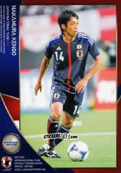Cromo Kengo Nakamura - Japan National Team 2013 n. 15 - EPOCH