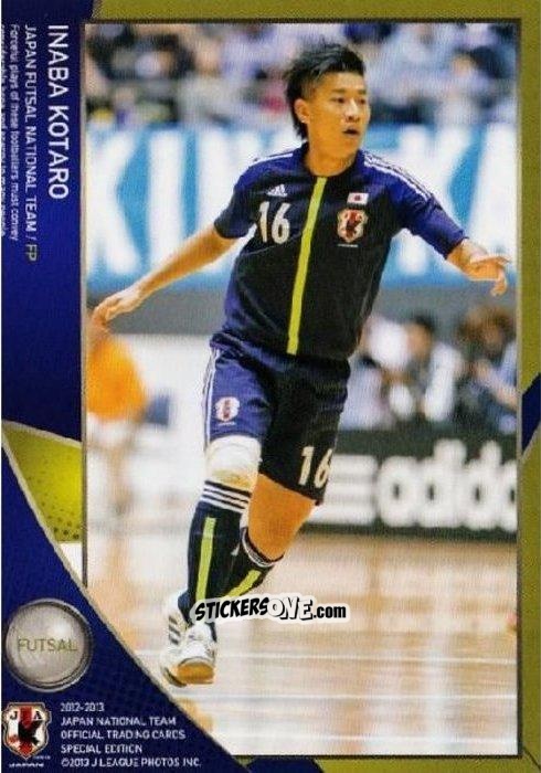 Cromo Kotaro Inaba - Japan National Team 2013 n. 92 - EPOCH