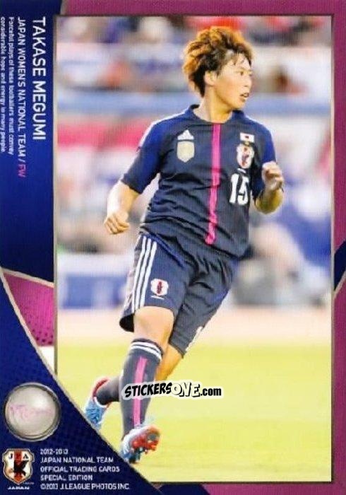 Cromo Megumi Takase - Japan National Team 2013 n. 50 - EPOCH