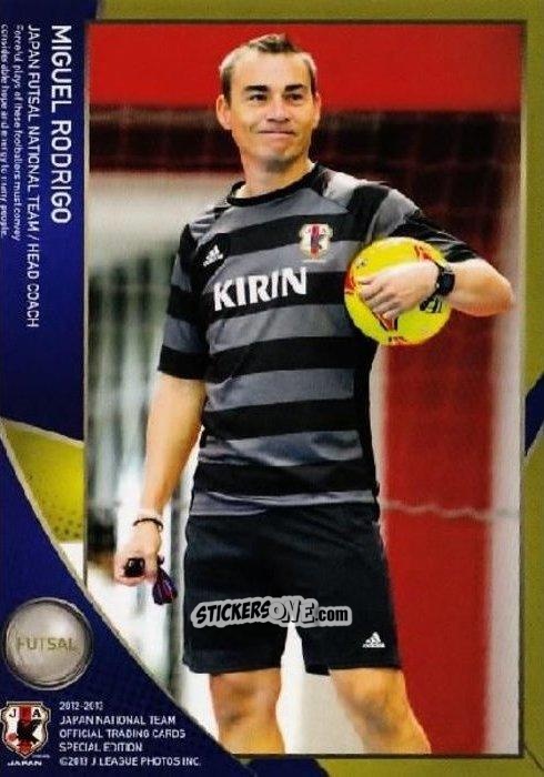 Figurina Miguel Rodrigo - Japan National Team 2013 n. 83 - EPOCH