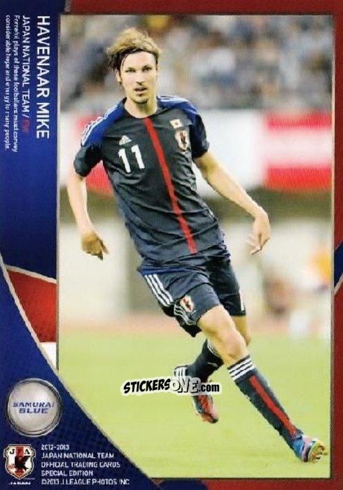 Figurina Mike Havenaar - Japan National Team 2013 n. 23 - EPOCH