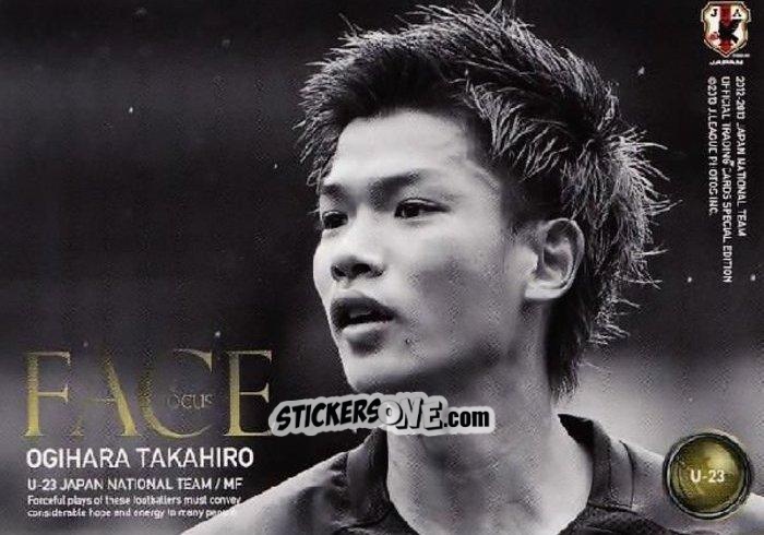Figurina Takahiro Ogihara - Japan National Team 2013 n. 189 - EPOCH