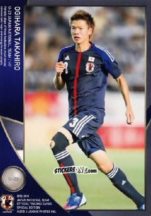 Figurina Takahiro Ogihara - Japan National Team 2013 n. 73 - EPOCH