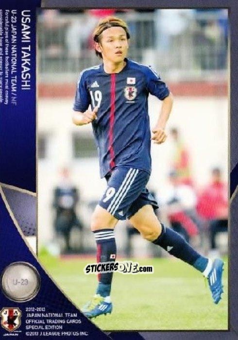 Figurina Takashi Usami - Japan National Team 2013 n. 74 - EPOCH