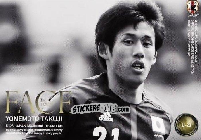 Cromo Takuji Yonemoto - Japan National Team 2013 n. 188 - EPOCH