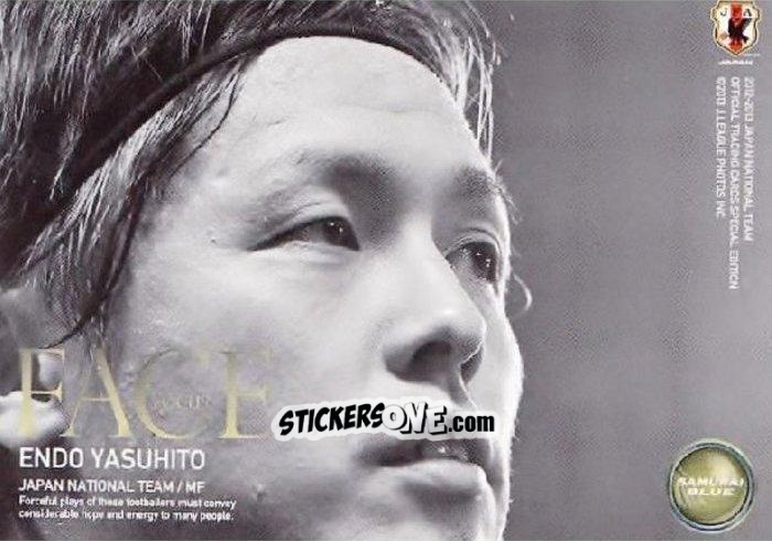 Cromo Yasuhito Endo - Japan National Team 2013 n. 154 - EPOCH