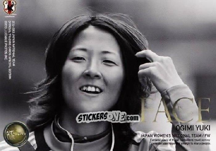 Figurina Yuki Nagasato - Japan National Team 2013 n. 177 - EPOCH