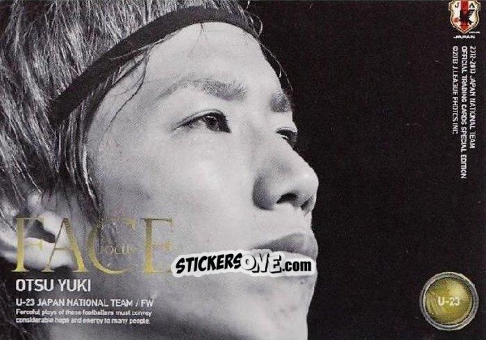 Sticker Yuki Otsu - Japan National Team 2013 n. 192 - EPOCH
