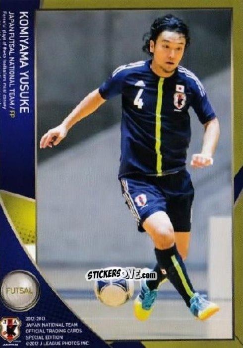 Figurina Yusuke Komiyama - Japan National Team 2013 n. 88 - EPOCH