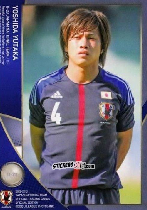 Figurina Yutaka Yoshida - Japan National Team 2013 n. 62 - EPOCH