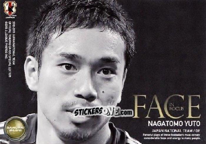 Figurina Yuto Nagatomo - Japan National Team 2013 n. 150 - EPOCH