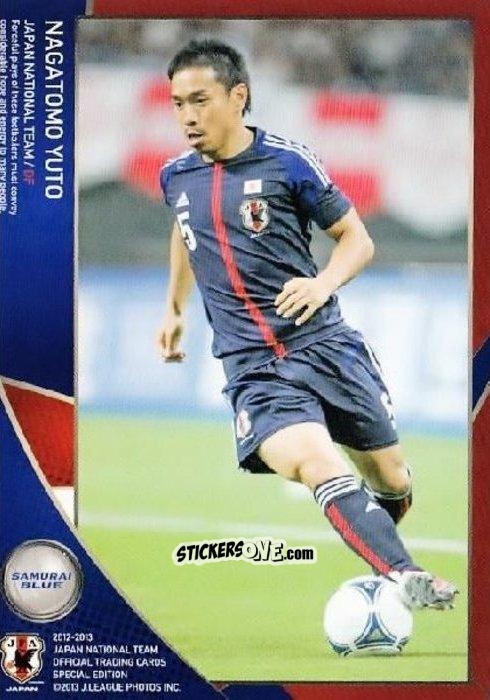 Figurina Yuto Nagatomo - Japan National Team 2013 n. 8 - EPOCH