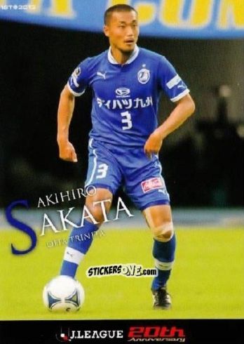 Sticker Akihiro Sakata - J League Official Trading Cards 2013 n. 138 - NO EDITOR