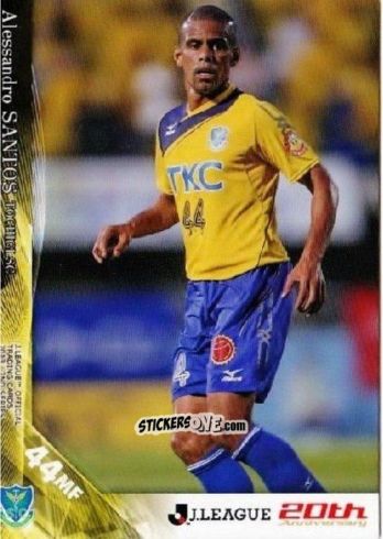 Sticker Alessandro dos Santos - J League Official Trading Cards 2013 n. 452 - NO EDITOR