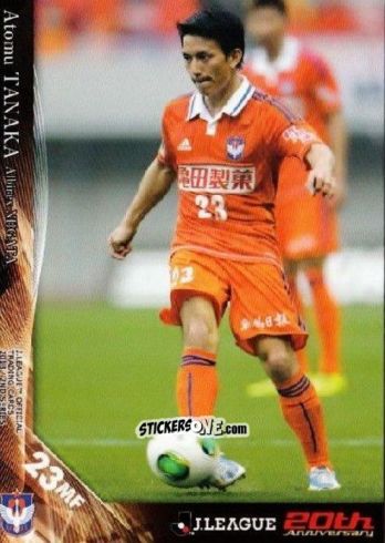 Sticker Atomu Tanaka - J League Official Trading Cards 2013 n. 381 - NO EDITOR