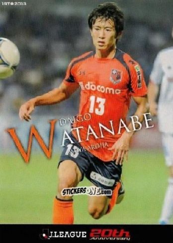 Cromo Daigo Watanabe - J League Official Trading Cards 2013 n. 28 - NO EDITOR