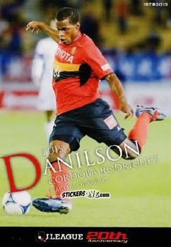 Figurina Danilson Cordoba - J League Official Trading Cards 2013 n. 110 - NO EDITOR