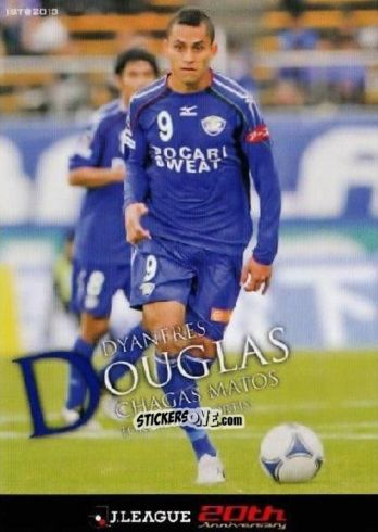 Sticker Douglas - J League Official Trading Cards 2013 n. 225 - NO EDITOR