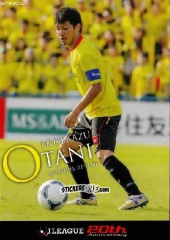 Cromo Hidekazu Otani - J League Official Trading Cards 2013 n. 34 - NO EDITOR
