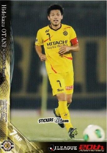 Cromo Hidekazu Otani - J League Official Trading Cards 2013 n. 337 - NO EDITOR