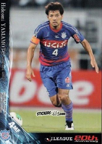 Sticker Hideomi Yamamoto - J League Official Trading Cards 2013 n. 370 - NO EDITOR