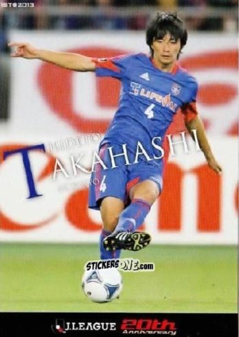 Sticker Hideto Takahashi - J League Official Trading Cards 2013 n. 43 - NO EDITOR