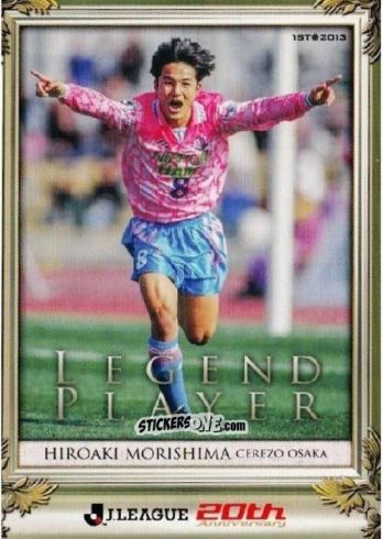 Sticker Hiroaki Morishima - J League Official Trading Cards 2013 n. 267 - NO EDITOR