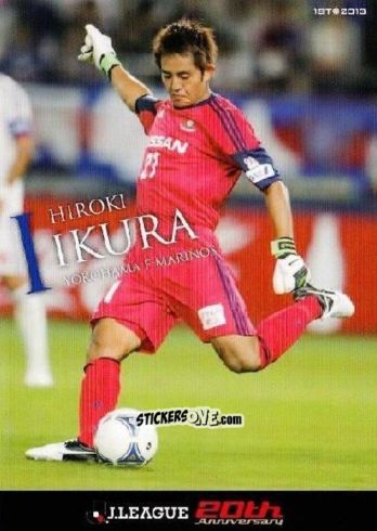 Figurina Hiroki Iikura - J League Official Trading Cards 2013 n. 61 - NO EDITOR
