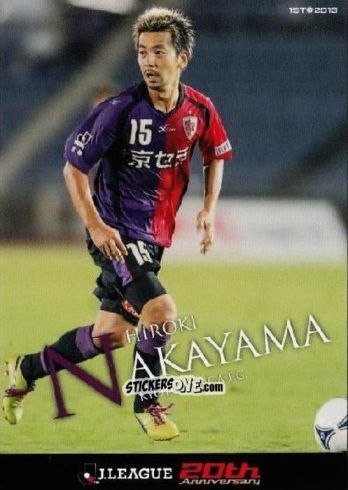 Cromo Hiroki Nakayama - J League Official Trading Cards 2013 n. 204 - NO EDITOR