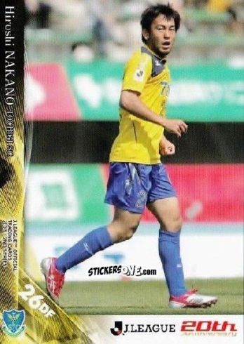 Sticker Hiroshi Nakano - J League Official Trading Cards 2013 n. 450 - NO EDITOR