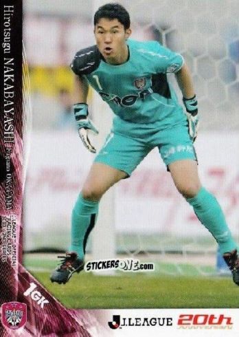 Sticker Hirotsugu Nakabayashi - J League Official Trading Cards 2013 n. 508 - NO EDITOR