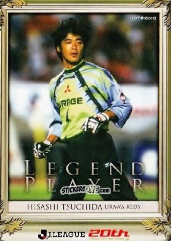 Sticker Hisashi Tsuchida - J League Official Trading Cards 2013 n. 255 - NO EDITOR