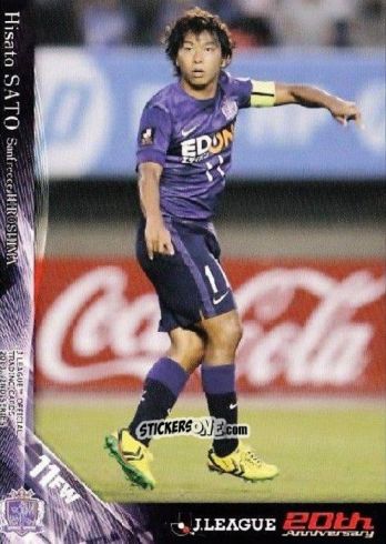 Cromo Hisato Sato - J League Official Trading Cards 2013 n. 414 - NO EDITOR