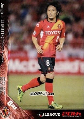 Figurina Jungo Fujimoto - J League Official Trading Cards 2013 n. 402 - NO EDITOR