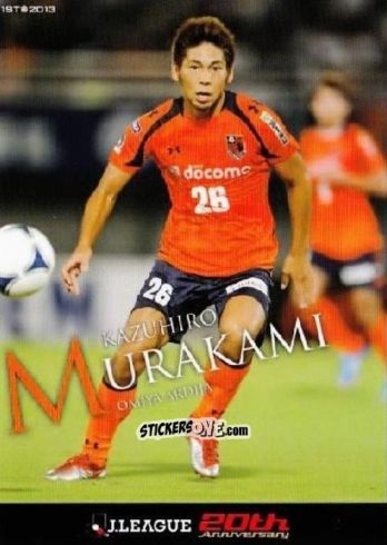 Cromo Kazuhiro Murakami - J League Official Trading Cards 2013 n. 32 - NO EDITOR