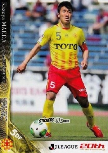 Figurina Kazuya Maeda - J League Official Trading Cards 2013 n. 531 - NO EDITOR