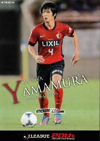 Cromo Kazuya Yamamura - J League Official Trading Cards 2013 n. 9 - NO EDITOR
