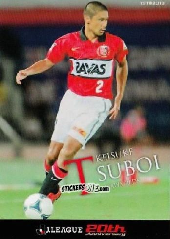 Sticker Keisuke Tsuboi - J League Official Trading Cards 2013 n. 17 - NO EDITOR