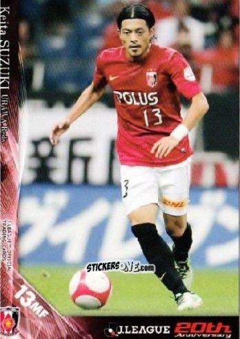 Sticker Keita Suzuki - J League Official Trading Cards 2013 n. 324 - NO EDITOR