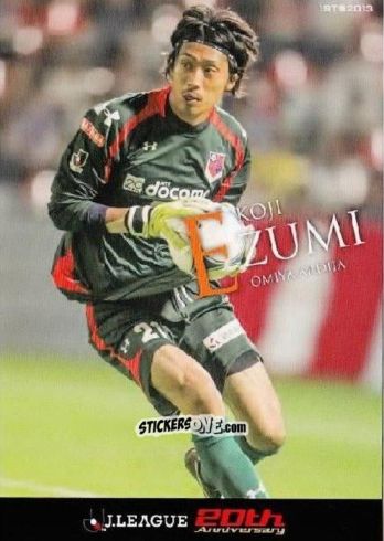 Cromo Koji Ezumi - J League Official Trading Cards 2013 n. 29 - NO EDITOR