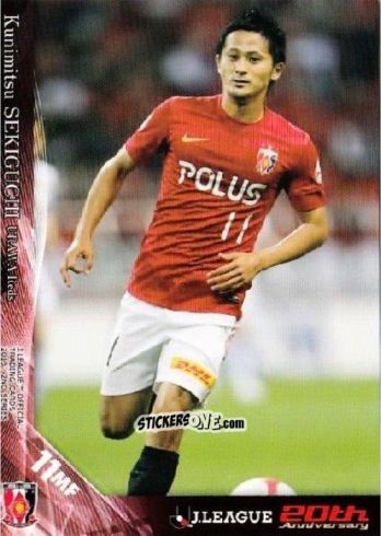 Sticker Kunimitsu Sekiguchi - J League Official Trading Cards 2013 n. 323 - NO EDITOR