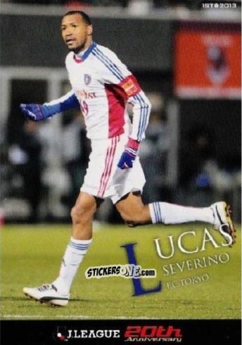 Sticker Lucas Severino - J League Official Trading Cards 2013 n. 48 - NO EDITOR