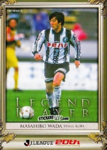Sticker Masahiro Wada - J League Official Trading Cards 2013 n. 284 - NO EDITOR