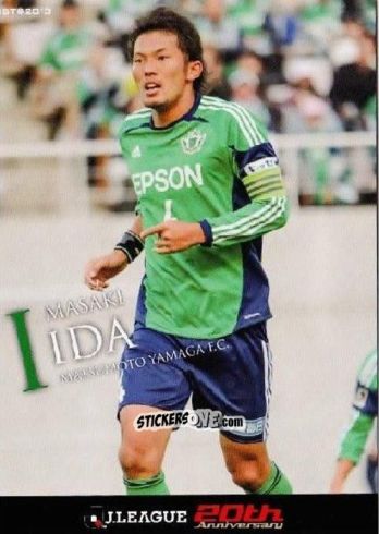 Sticker Masaki Iida - J League Official Trading Cards 2013 n. 185 - NO EDITOR
