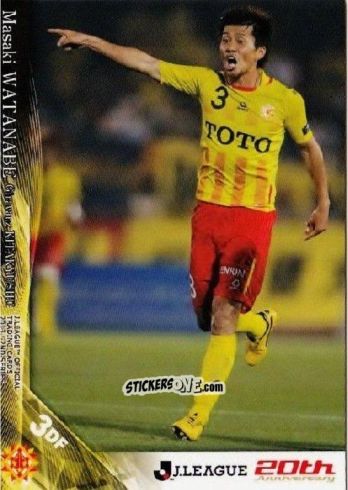 Figurina Masaki Watanabe - J League Official Trading Cards 2013 n. 529 - NO EDITOR
