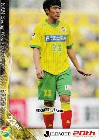 Sticker Nam Seung-woo - J League Official Trading Cards 2013 n. 462 - NO EDITOR