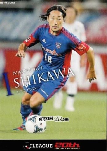 Sticker Naohiro Ishikawa - J League Official Trading Cards 2013 n. 46 - NO EDITOR