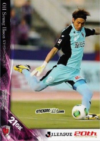 Cromo Oh Seung Hoon - J League Official Trading Cards 2013 n. 492 - NO EDITOR
