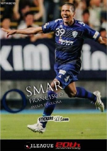 Figurina Osmar Francisco - J League Official Trading Cards 2013 n. 239 - NO EDITOR